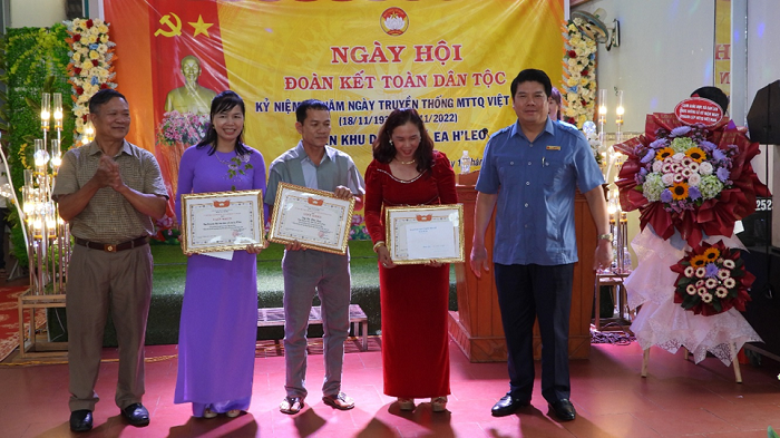 Ngày Hội đại đoàn kết toàn dân tộc Liên khu dân cư xã Ea H’leo